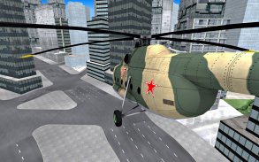 City Helicopter Fly Simulation screenshot 1