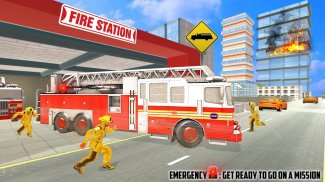 Firefighter Truck Driving Game screenshot 1