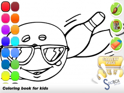 bowling coloring book screenshot 3