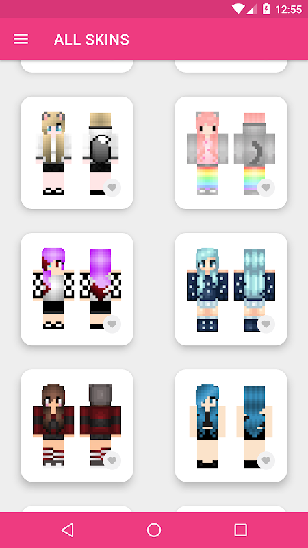 Download do APK de Skins para meninas para Android