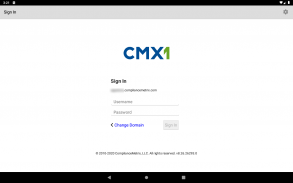 CMX1 screenshot 2