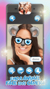 Emoji Animal Face Live Camera screenshot 2