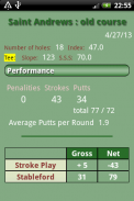 Golf ScoreCard Free screenshot 4