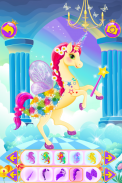 Game Dress Up Unicorn - Gadis screenshot 0