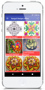 Latest Rangoli Designs Offline screenshot 10