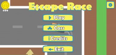 Escape race : 2D car racing screenshot 0