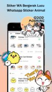 Stiker WA Bergerak Lucu Whatsapp Sticker Animal screenshot 0