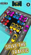 Traffic jam car puzzle parking screenshot 2