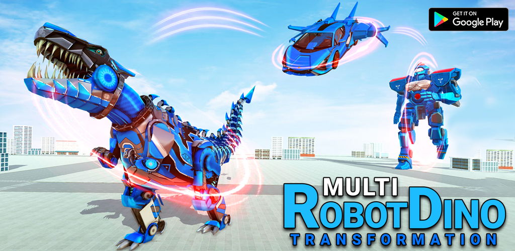 Dino Transform Robot Car Game – Apps no Google Play