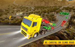 Car Carrier Cargo Truck Game screenshot 0