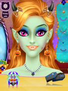 Halloween Makeup Girl 2016 screenshot 3