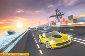 Drive in Car on Highway : Racing games screenshot 6