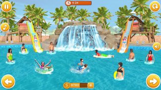 acqua diapositiva salita corsa gioco screenshot 6