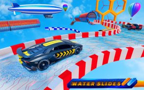 Water Slide Extreme Car Racing screenshot 3
