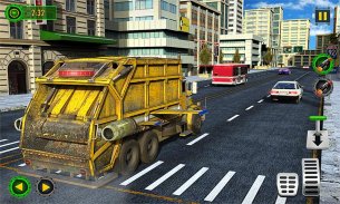 Flying Garbage Truck, Dump Truck Driving Simulator screenshot 3