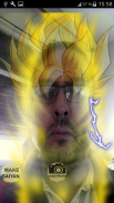 make effect super Saiyan camera screenshot 2