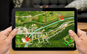 GPS التنقل و خريطة اتجاه - طريق مكتشف screenshot 1