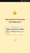 Simulador CFO PMBA 2017 screenshot 2