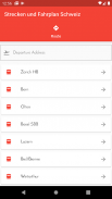 Strecken und Fahrplan Schweiz screenshot 3