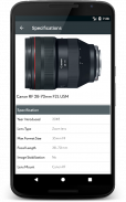 Lens List: Canon Reviews and Rentals screenshot 6