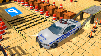 Police car parking simulator 3D 2021 screenshot 0