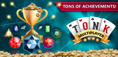 Tonk: Tunk Rummy Card Game