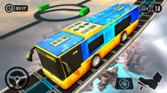 Impossible Sky Bus Driving Simulator Tracks 2018 screenshot 5