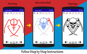 Cara Melukis Tatu Tengkorak screenshot 2