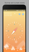 Compass Free (latitude and longitude coordinates) screenshot 2