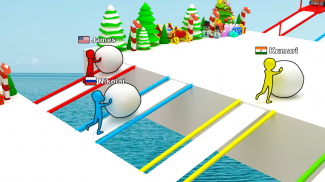 Snow Race 3D: Fun Racing screenshot 0