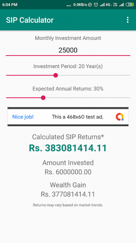 Systematic Investment Plan Sip Calculator 1 0 Download Android Apk Aptoide