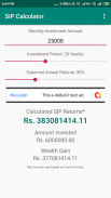 Systematic Investment Plan - SIP Calculator screenshot 2