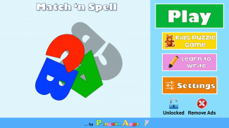 Spelling Games for Kids & Pare screenshot 2