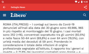 Giornali italiani screenshot 2