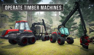 Tree Mover Timber Crane Sim screenshot 2