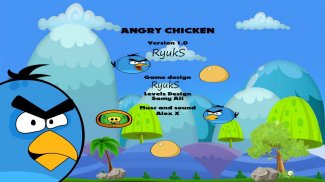 Angry chicken hunting bad pigs knock down screenshot 4