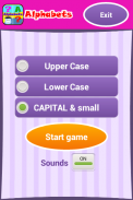 Alphabets - Kids Memory Game screenshot 1