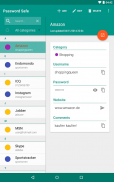 Password Safe e Manager screenshot 1