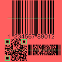 Barcodelesegerät + QR Icon