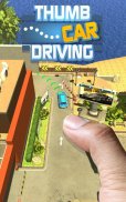 Thumb Car Driving screenshot 2