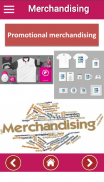 Merchandising - Educational app for students screenshot 1