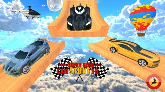 Omega Superhero Stunt Car Game screenshot 2