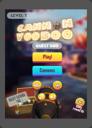 Cannon Voodoo Game Knock Down screenshot 2