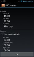Shift Schedule + Alarm Clock screenshot 5