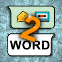 Pics 2 Words - Ein kostenloses Wörter Suchen Spiel Icon