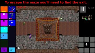 Survive the Minotaur's labyrinth - Free Maze Game screenshot 0