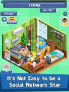 Social Network Tycoon - Idle Clicker & Tap Game screenshot 0