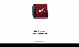 UAV Logbook screenshot 2