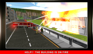 911 Fire Rescue Truck 3D Sim screenshot 13