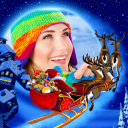 Christmas Photo Editor Icon